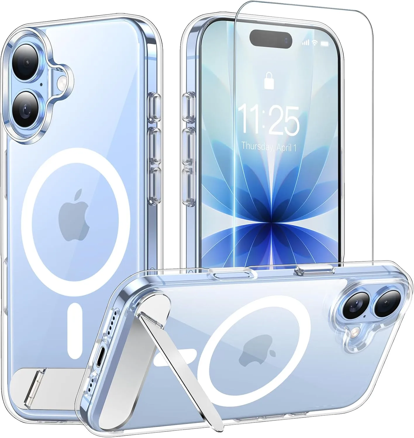 iPhone 17 Case [MagSafe compatable] with Stand Clear
